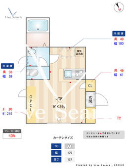 SAKURA AXIS用賀 301 【東京都用賀駅】 の間取り図
