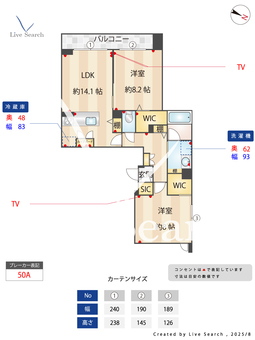 ユーフォリア 201 【埼玉県ふじみ野駅】 の間取り図