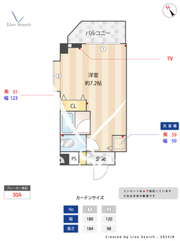 ガイア歌舞伎町壱番館 401 【東京都東新宿駅】 の間取り図