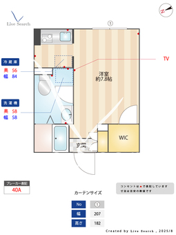 Branche葵 204 【愛知県新栄町】 の間取り図