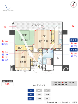 グランドメゾン三宮 402 【兵庫県三ノ宮駅】 の間取り図