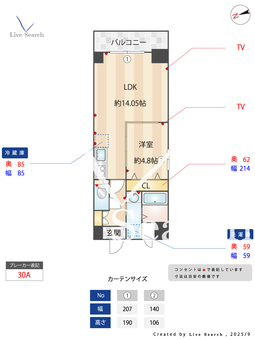 S-FORT四日市zeal 201 【三重県近鉄四日市駅】 の間取り図