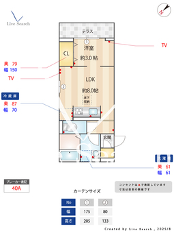 アリビオTK 102 【埼玉県岩槻駅】 の間取り図