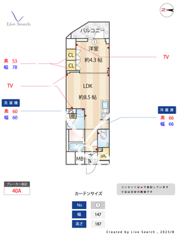 デュオステージ下北沢 202 【東京都新代田駅】 の間取り図