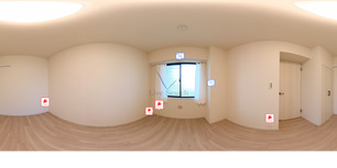 たまプラーザ美しが丘スカイマンションB棟 703 【神奈川県たまプラーザ駅】 の間取り図