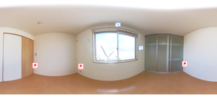 ソレイユA 201 【茨城県水戸駅】 の間取り図