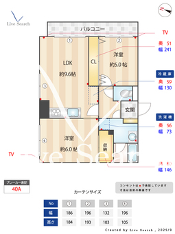プリメーラリヨンⅡ 2B 【兵庫県岡本駅】 の間取り図