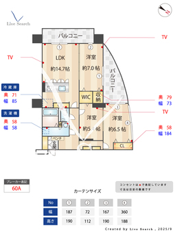 S-FORT警固タワー 2006 【福岡県赤坂駅】 の間取り図