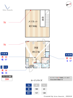サウスピア吉祥寺 203 【東京都吉祥寺駅】 の間取り図