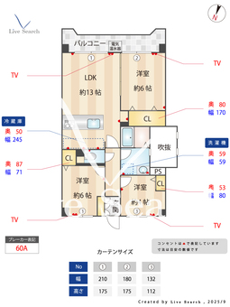 三愛シティライフ箱崎8 402 【福岡県篠栗線柚須駅】 の間取り図