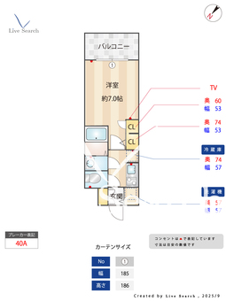 S-RESIDENCE堺altklas 1307 【大阪府大小路駅】 の間取り図
