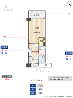エリジオン 603 【兵庫県東海道本線　摂津本山駅】 の間取り図