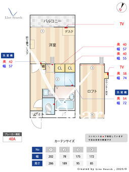 メゾン　ド　アンジュ法華西町 301 【高畑駅】 の間取り図