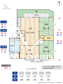 フレグランス久米田 B101 【大阪府久米田駅】 の間取り図