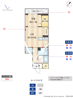 アストリエ 103 【埼玉県上福岡駅】 の間取り図