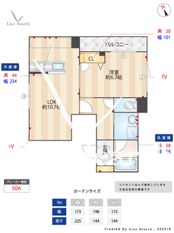 ラ　メゾン　ソマ 201 【東京都椎名町駅】 の間取り図