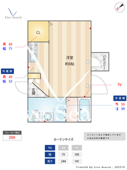 ハイムYUKI 202 【東京都井の頭線　富士見ヶ丘駅】 の間取り図