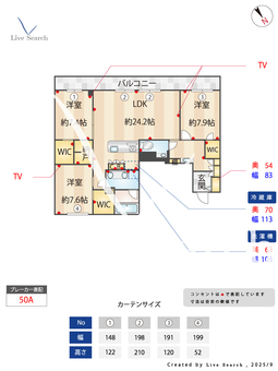 ツイン・フェリーチェ 402 【千葉県千葉】 の間取り図