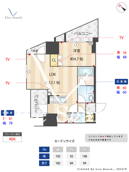 グレーシアフィット三軒茶屋 504 【東京都駒澤大学駅】 の間取り図