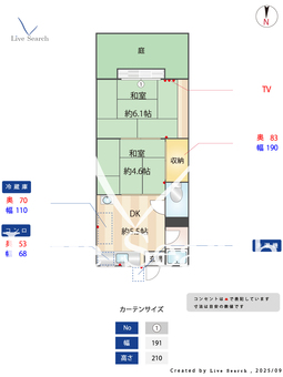 中川コーポⅠ 103 【兵庫県新伊丹】 の間取り図