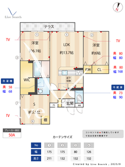 ルミエール新越谷 101 【埼玉県南越谷駅】 の間取り図