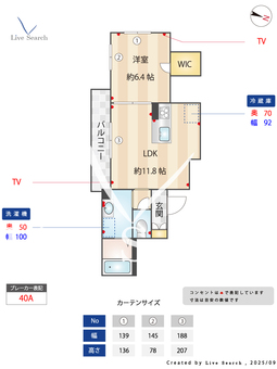 グランディール若水 302 【愛知県池下駅】 の間取り図
