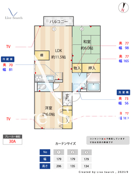 メゾンドール　弐番館 201 【埼玉県埼京線　大宮駅　バス所要時間9分　青葉園バス停　徒歩3分】 の間取り図