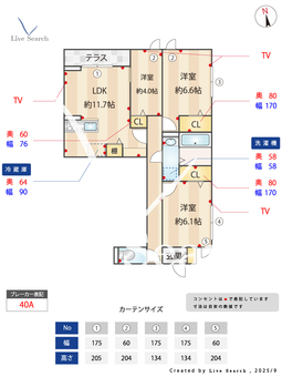 セレスティア大蔵 202 【東京都祖師ヶ谷大蔵駅、千歳船橋駅】 の間取り図