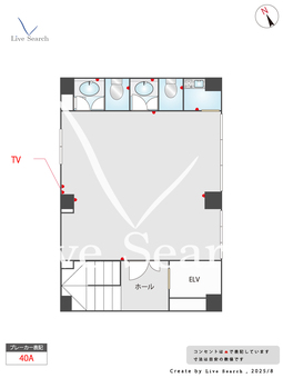 アイボリー芝 2F 【東京都三田駅】 の間取り図