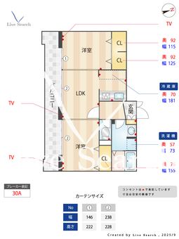 ARK-J 202 【東京都京王線　八幡山駅】 の間取り図