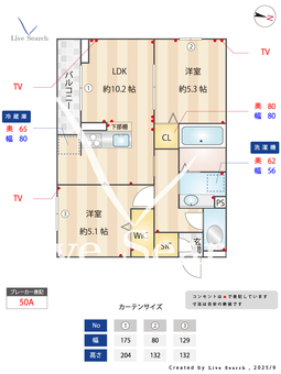 ザフィーア相南 201 【神奈川県小田急相模原駅】 の間取り図
