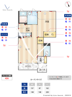 シャーメゾン六十谷 103 【和歌山県ＪＲ阪和線 六十谷駅】 の間取り図