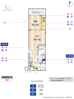 プライムガーデン若木 329 【東京都上板橋】 の間取り図