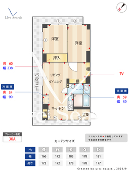 秀和高樹町レジデンス 301 【東京都表参道徒歩11分】 の間取り図