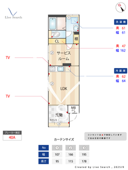 MURO YUTENJI 201 【東京都東急東横線　祐天寺駅】 の間取り図