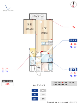 椿ヴィレッジ 102 【埼玉県東武鉄道野田線　北大宮駅　徒歩8分】 の間取り図