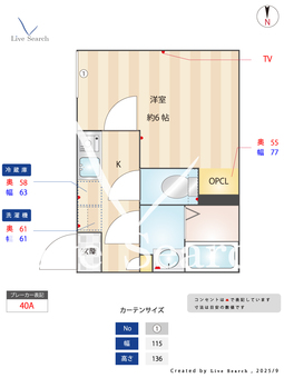フロレスタ中野 401 【東京都新井薬師駅】 の間取り図