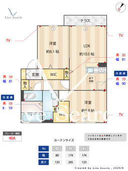ルヴェデュソレイユ 103 【埼玉県東所沢駅】 の間取り図