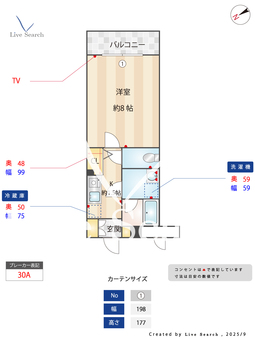 メイプルヒルズ 402 【埼玉県上福岡駅】 の間取り図