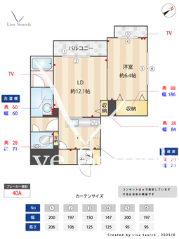 ルノン・ド・リヴェール 303 【兵庫県大久保駅】 の間取り図