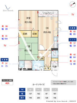 サニーコーポ 0002 【大阪府南海電鉄南海本線 和泉大宮駅】 の間取り図