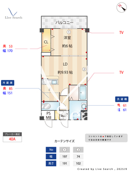 パティオⅡ 305 【東京都瑞江駅】 の間取り図