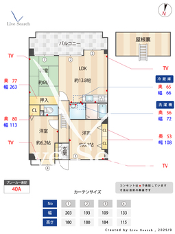 ハーモニーヒルズ今宿 702 【福岡県筑肥線、今宿駅】 の間取り図