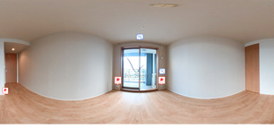 百道タワー 2202 【福岡県西新駅】 の間取り図