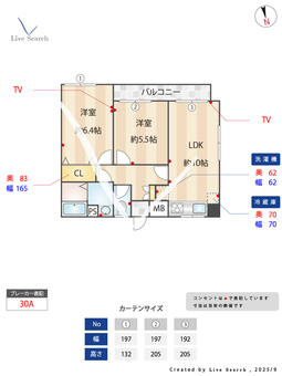 コーポオーク 201 【神奈川県横須賀線　新川崎駅　徒歩20分】 の間取り図