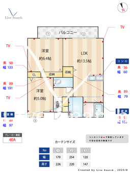 和歌浦ガーデンテラス 202 【和歌山県南海電鉄南海本線 和歌山市駅】 の間取り図