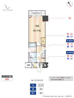 JP noie 早稲田 806 【東京都東京地下鉄東西線　早稲田駅】 の間取り図