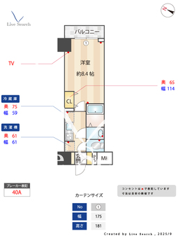 JP noie 早稲田 605 【東京都東京地下鉄東西線　早稲田駅】 の間取り図