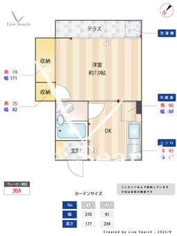 スカイハイツ富士 102 【東京都国立駅】 の間取り図