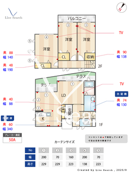 シャーメゾン上甲子園 0101 【兵庫県甲子園】 の間取り図